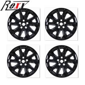 Aw0026 Roxx 17 Inch 4pcs For 2018-2021 Equinox Wheel Skins Hub Caps Full Covers Fit Aluminum Rim
