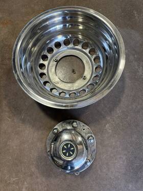 Jds166-13 Rvwheel.com 1 Rear Sprinter Van 2007-2023 16 Inch Dual Steel Wheel Simulator Dually Hubcap