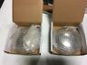 S-1130-ss Unbranded Ford Hubcaps Stainless Steel Smooth With Rings Set Of