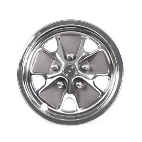 C5zz-1007-hcs Scott Drake Styled Steel Plastic Hub Caps Set Of 4 For 1964-67 Ford Mustang