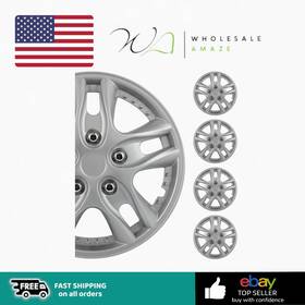 178705-5336-1652509672 Sctioo 4pcs Set O12-inch Silver Hubcaps Can Be Easily Installed On Car Truck Suv