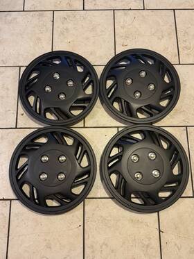 178745-5336-1652511922 Sctioo Stylish And Durability 4pcs 14-inch Black Hubcaps Set Offers Seamless Ins