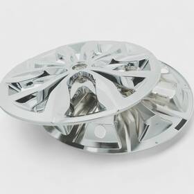Wsk707-17c Ses Trims Chrome Snap-on Wheel Skin Set Of 4 Fits 19-24 Chevrolet Malibu