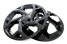 Wsk716-17blk Ses Trims Gloss Black 17 Inch Snap-on Wheel Skin 2024-2025 Chevrolet Trax Set Of 4