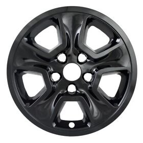 Iwcimp365blk Set Of 4 17inch Black Hubcap Hub Cap Rim Wheel Skins For 2014-15 Jeep Grand Cherokee