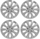 513s Set Of 4 Hubcaps For Toyota Corolla 2011-2016 Replica 16-inch Silver Rim Cover