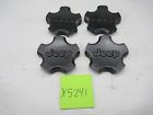 Shf52trm Jeep Center Caps Hubcaps Grand Cherokee Spoke Wheel Oem Set