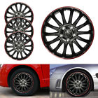 Sku208372 Matcc Univrsal Red Black Sports Auto Rim Wheel 6184927759235