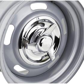 9101971 Speedway Motors Disc Brake Hubcap With Spinner For Gm Rally Style Wheels