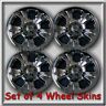 68727 Sub52x Subaru Forester Wheel Skins Chrome Hubcaps Covers