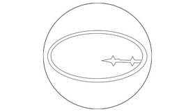 28821aj001 Subaru Genuine Center Cap