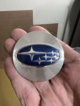28821va011 Subaru Oem 2015-2023 Wheel Hub Center Cap Machined And Blue