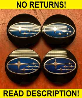 28821za000 Subaru Set Of 4 15-20 Forester Legacy Outback Center Cap 2 5/16 Inch Blems
