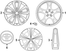 4260342180 Subaru Genuine Center Cap
