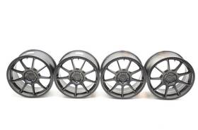 560-68830a Subaru Set Of Four Aftermarket Motegi Wheels In Satin Black 18x9 Inch Wheel