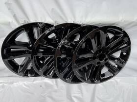 104-ca Tanginme 4 Pack Black Snap On Wheel Skin Hubcap Covers Fits Ford Explorer 2011-2019 18 Inch