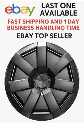 Tesb0050 Tescybermods 4 Pack Hubcap Wheel Cover For Tesla Cybertruck 2023-2024 Full Rim Protector
