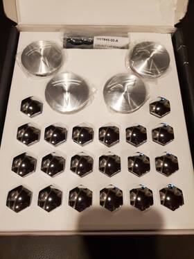1588816-00-a Tesla Model Y Aero Wheel Cap Kit For 19 Inch Gemini Wheels Factory Oem New 1588816-00-a Tesla Model Y Aero Wheel Cap Kit For 19 Inch Gemini Wheels Factory Oem New