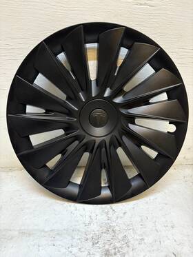 Tesla 2024302525032 Used Hub Caps Matte Black