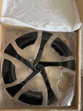 2204947-00-a Tesla New Oem Factory Authentic P3 Riptide Wheel Trim 20 Inch Nib