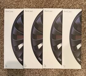 Tesla Rptm21u22 Magbak Rimcase Model Y 21 Inch Uberturbine Wheels Rptm21u-22 Set 4 New