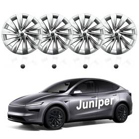 Tlyard 763055107024 Hubcaps For Tesla Model Y Juniper 2025 2026 20 Inch With Center Caps Crossover