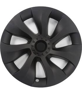 Tmy19cap-t1a Tmnifleg 19 Inch Matte Black Hubcap Wheel Covers 4 Pcs Fits Tesla Model Y
