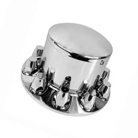 Tr076-twcr Torque Parts Universal Chrome Cover For Truck Rear Wheel