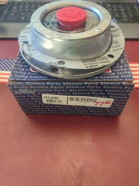 Tr3434095 Torque Aluminum Hub Cap For Trailer Axle With Fill Plug And Gasket Replaces Stemco 343-4095