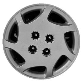 570-61098 Toyota 196743144719 Oe 14 Inch Silver Wheel Cover Fits1998-2000 Corolla Sedan