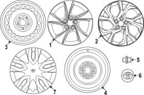 4260210180 Toyota Genuine Wheel Cover