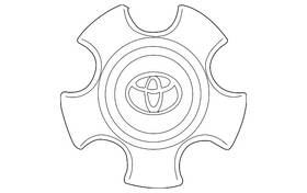 42603-0c110 Toyota Genuine Wheel Cap