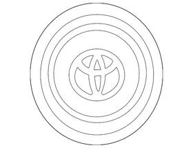 42603-42040 Toyota Genuine Center Cap