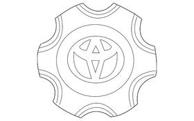 42603-af030 Toyota Genuine Wheel Cap