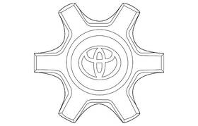4260b-04131 Toyota Genuine Center Cap