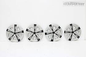 Iwc516-15 Toyota 2017-18 Prius Prime Wheel Rim Cover R15 Silver Black Hub Cap Set Of 4 Oem
