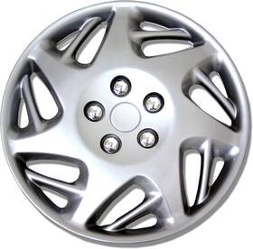 Wc1p-15-2007j-s Toyota Silver Single Hubcap For 2009-2013 Corolla 15 Inch New