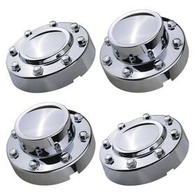 F09011 Tqponly Chrome Dually Wheel Center Cap Compatible With 2011-2018 Dodge Ram