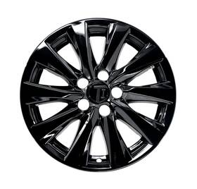 Wsk728-17blk Trim Illusion Chrome Delete Gloss Black Wheel Skin Set For 2018-2020 Toyota Camry