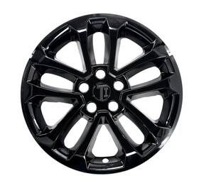 Wsk730-17blk Trim Illusion Chrome Delete Gloss Black Wheel Skin Set For 2020-2022 Ford Escape
