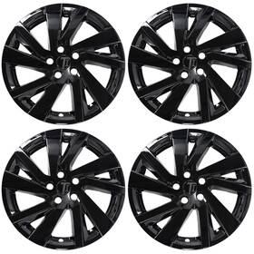 Trim Illusion Wsk742-18blk Chrome Delete Gloss Black Patented 18 Inch Wheel Skins For 22-24 Chevrolet Equinox
