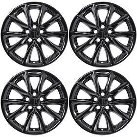 Trim Illusion Wsk820-18blk Chrome Delete Gloss Black Patented 18 Inch Wheel Skins For 2026 Honda Cr-v