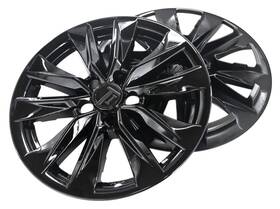 Wsk839-17blk Trim Illusion Chrome Delete Wheel Skin Cover Fits 2022-2025 Toyota Corolla Cross Le