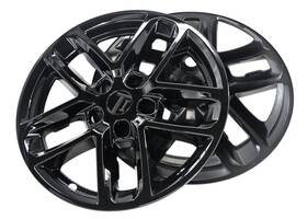 Wsk845-18blk-1 Trim Illusion Chrome Delete Wheel Skin 18 Inch Cover Fits 2023-2025 Jeep Grand Cherokee L