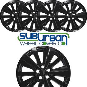 Wsk734-19blk Trim Illusions 2019-2022 Nissan Altima Sr / Sv 19 Inch Gloss Black Wheel Skins #