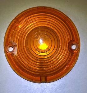 5947754 Trim Parts 1957 Chevy Belair Park Lamp Lens/ Turn Signal Lens - Amber Original Vintage