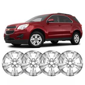 Tly-111 Tulalux Wheel Skins 17 Inch Chrome Covers For Chevy Equinox 2010-2017 Set Of 4