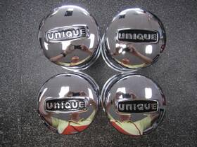Asc5150eb Unique Custom Wheel Chrome Center Caps 5.0 Inch Od 5.50 Flange High - Set/4