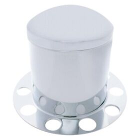 21213 United Pacific Stainless Dome Rear Axle Cover Kit