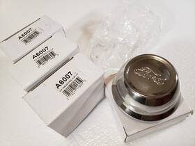 A6007 United Pacific Stainless Steel Ford Hub Cap 1928-29 Model A Set Of 4